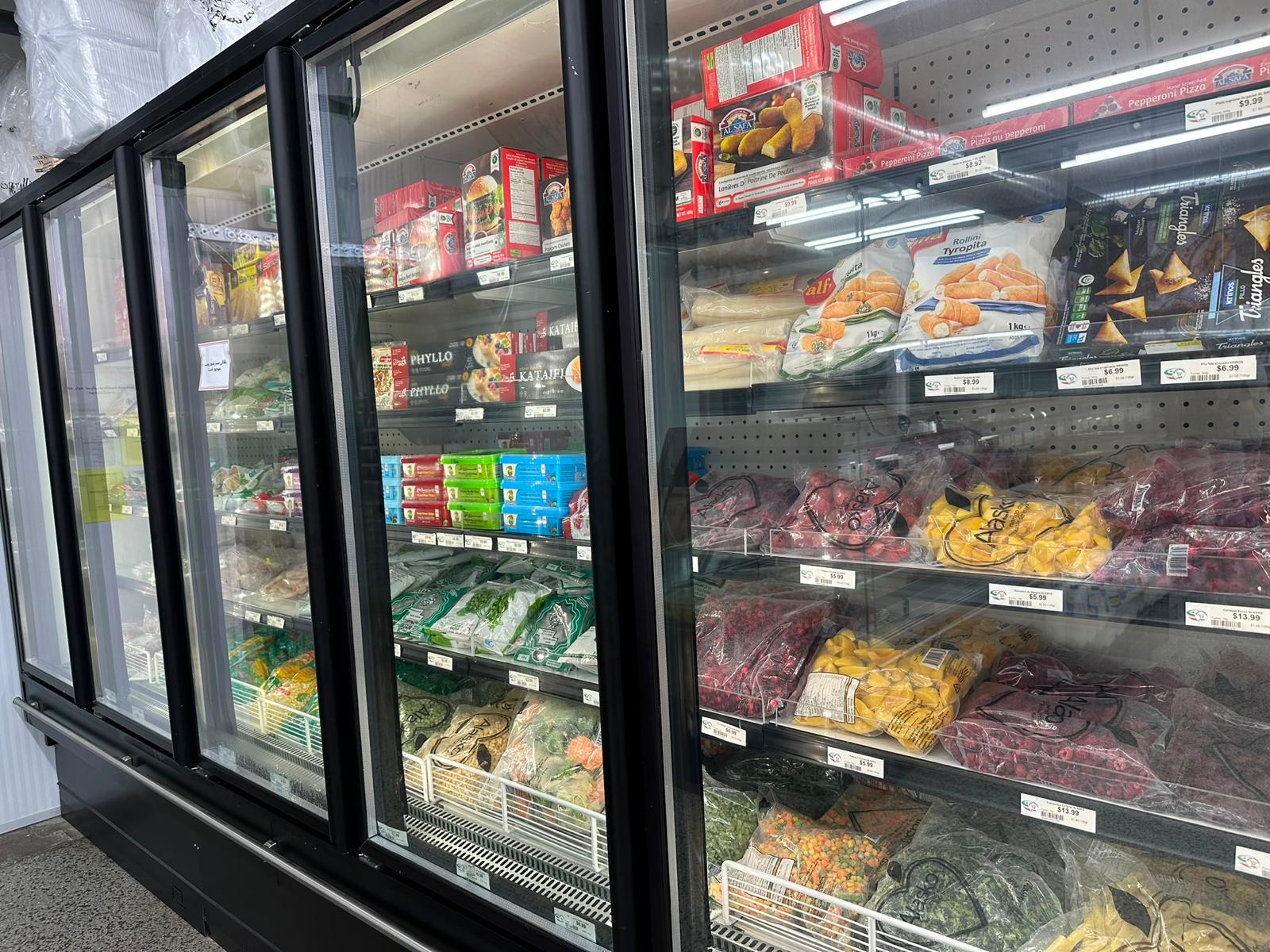 Frozen aisle